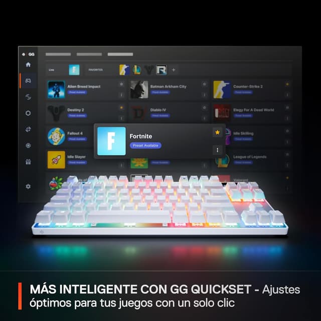Thumbnail 3 de Apex Pro TKL Gen 3 Blanco Teclado