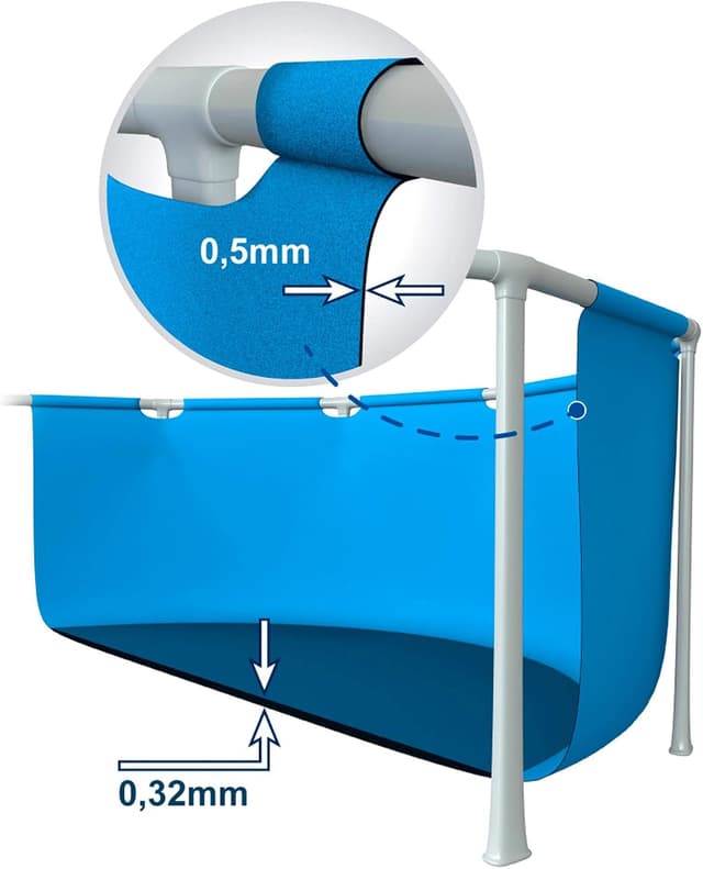 Thumbnail 3 de Intex piscina Metal Frame 366x76 cm