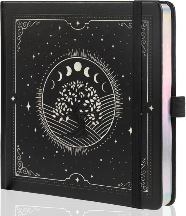Imagen de TIEFOSSI Tree of Life Journal Notizbuch 20,5x20,5 cm en OfertitasTOP
