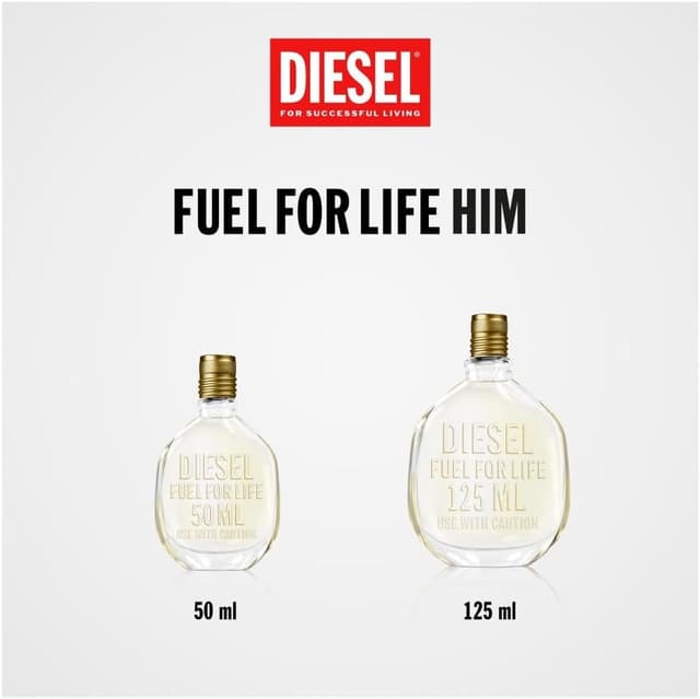 Detalle de Diesel Fuel for Life Pour Homme — Eau de Toilette en spray vaporisateur, 125 ml
