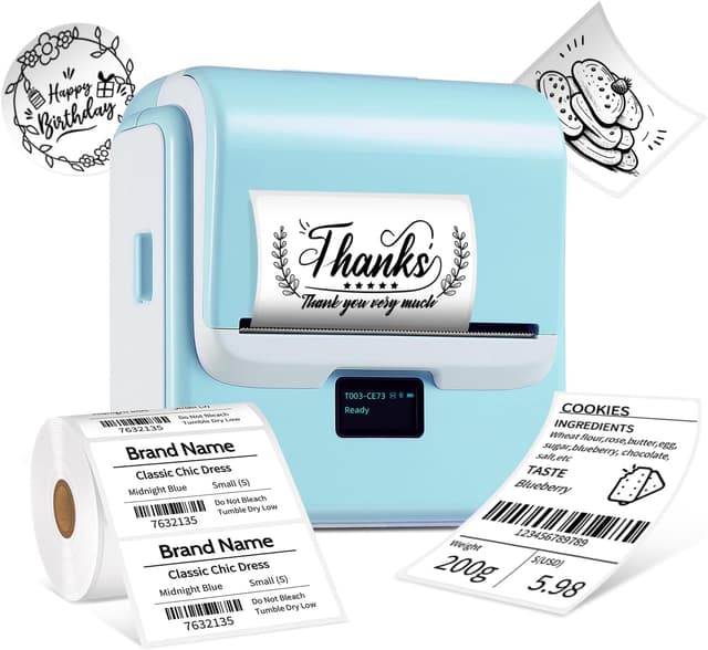 Detalle de ORGSTA T003 thermal label printer 20mm