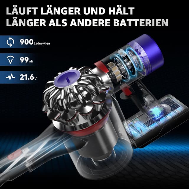 Thumbnail 6 de EGR V8 Ersatzakku für Dyson SV10