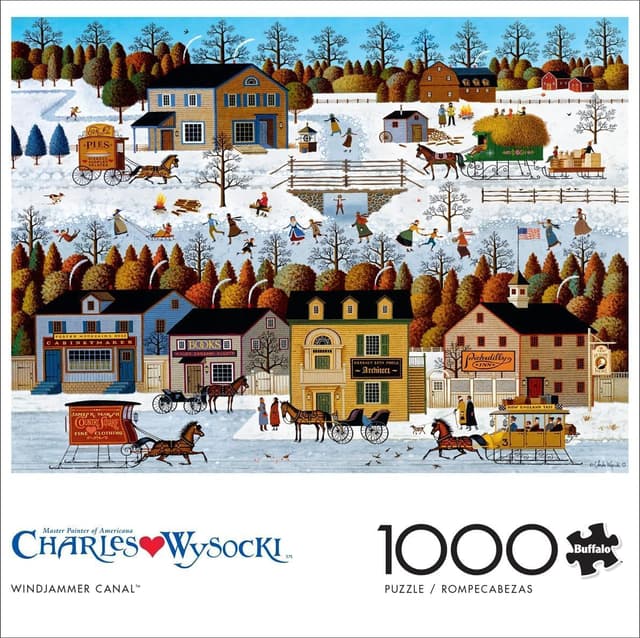 Thumbnail 2 de Buffalo Games Charles Wysocki 1000 pièces 68 x 50 cm