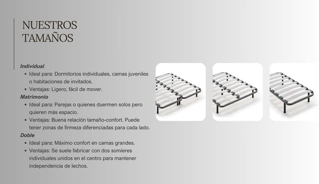 Thumbnail 5 de habithor Somier Reforzado 80x180 cm