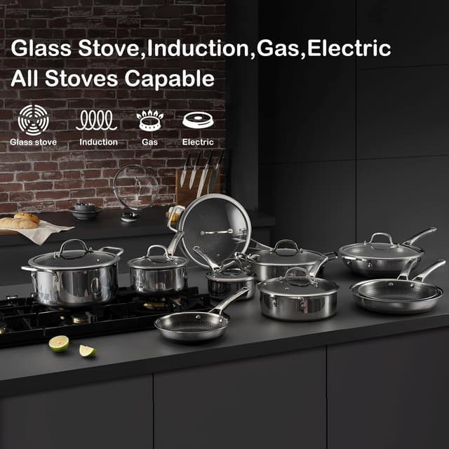 Detalle 2 de Wokpfanne Hybrid 32 cm für Induktion