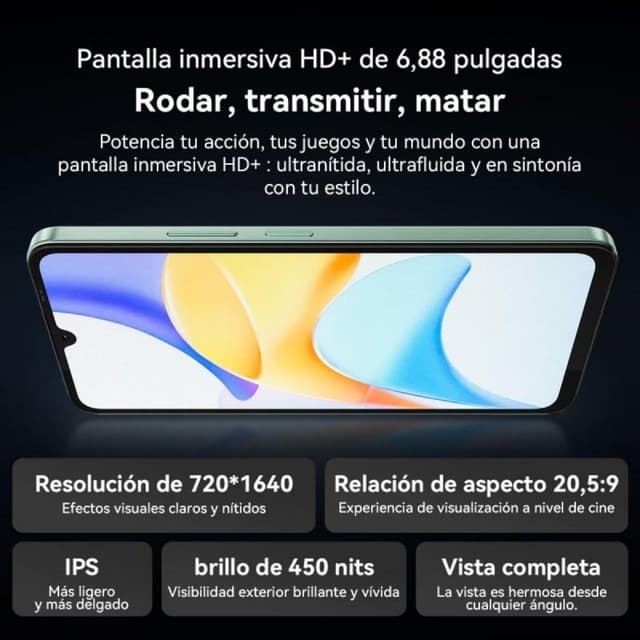 Thumbnail 1 de Blackview SHARK 6 smartphone 6,88" 128GB 5G