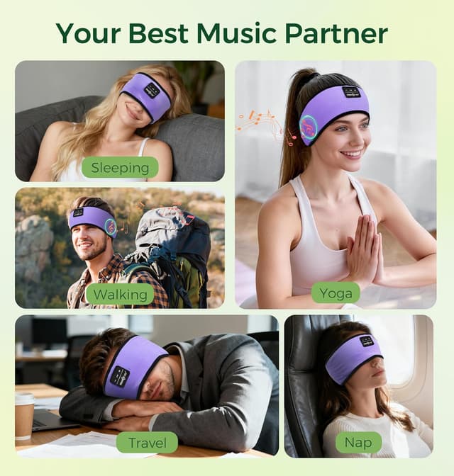 Thumbnail 6 de MUSICOZY sleep headphones BT 5.4