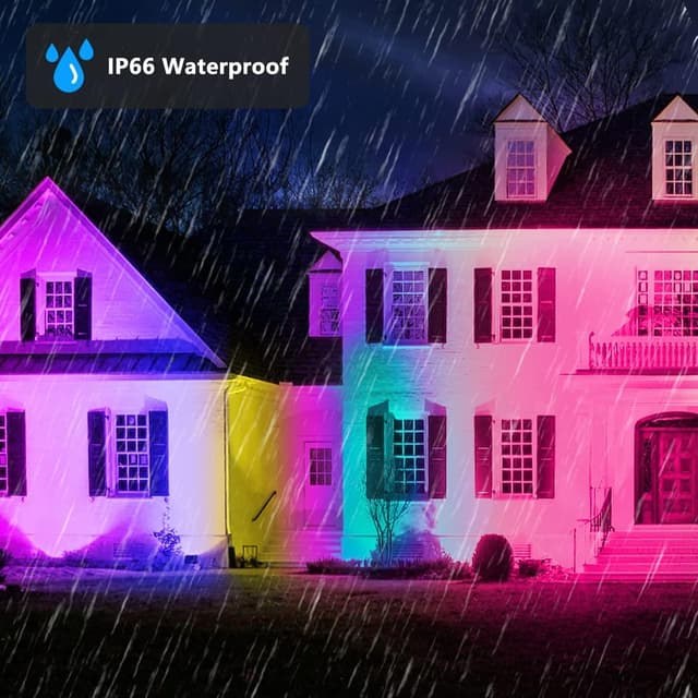 Thumbnail 6 de Lighting masters LED Floodlight 50W RGB outdoor lights 🌳