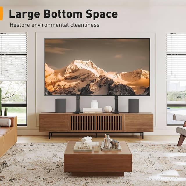 Thumbnail 4 de Perlegear PGTVS20 Universal TV Stand Legs 132 lbs