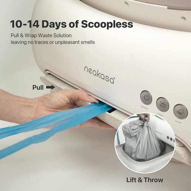 Detalle 1 de Neakasa M1 Plus Lite cat litter tray