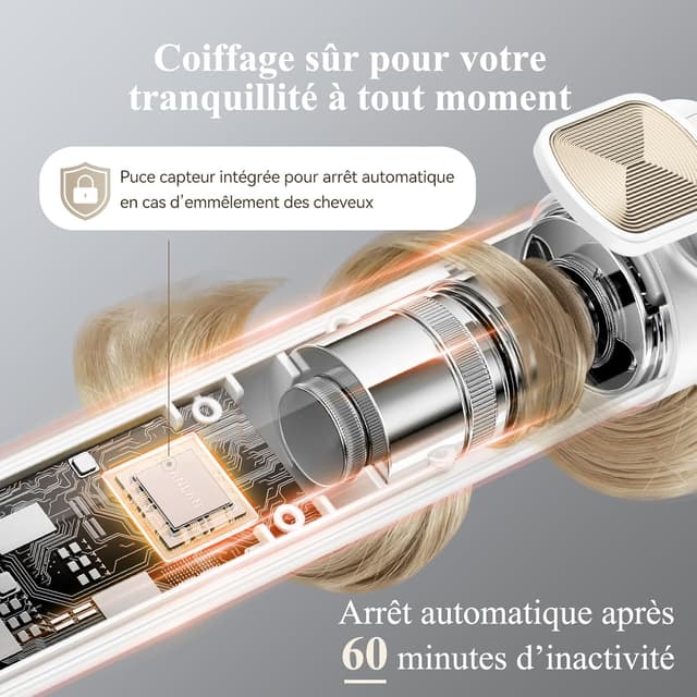 Thumbnail 5 de ANLAN 32mm boucleur cheveux 32 cm