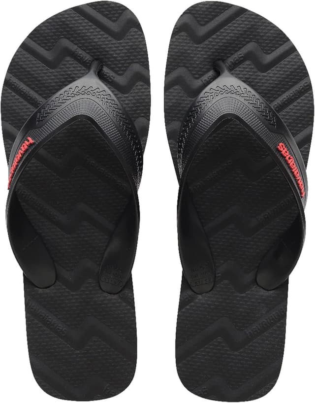 Detalle de Havaianas Track Waves – tongs confortables homme à semelle anatomique et adhérence renforcée