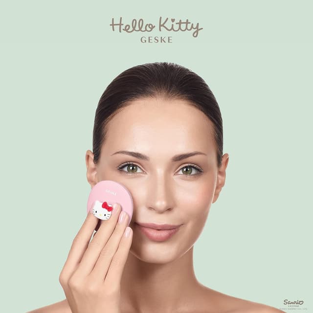 Detalle de GESKE x Hello Kitty SmartAppGuided™ – Spazzola viso 3 in 1 in silicone