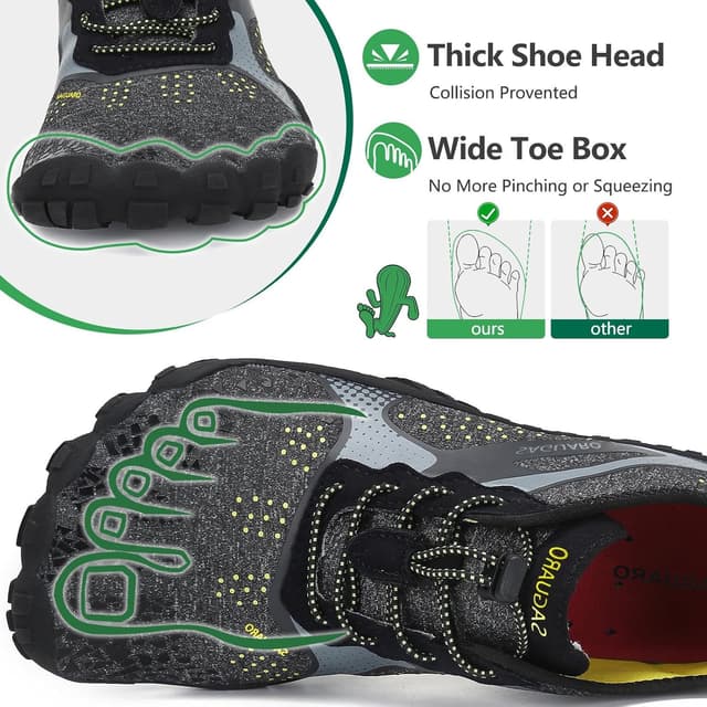 Thumbnail 2 de SAGUARO chaussures trail barefoot respirantes