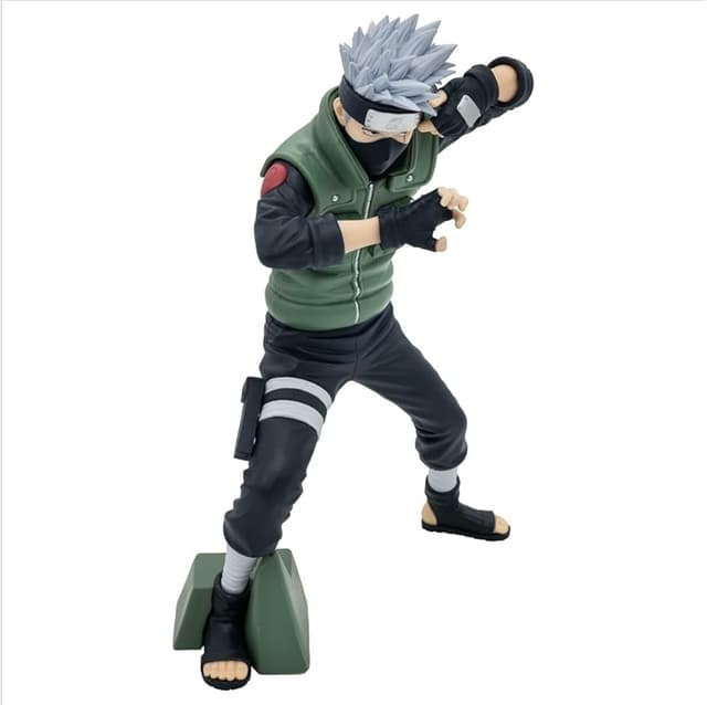 Detalle de Banpresto Kakashi Hatake Grandista 23 cm — figura coleccionable