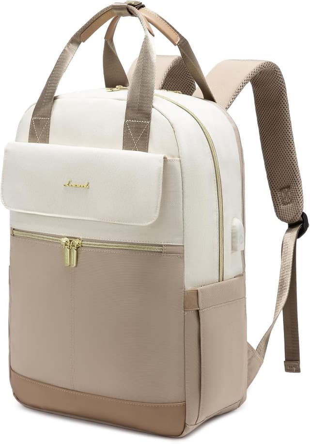 Detalle de LOVEVOOK Rucksack Damen 15,6 Zoll
