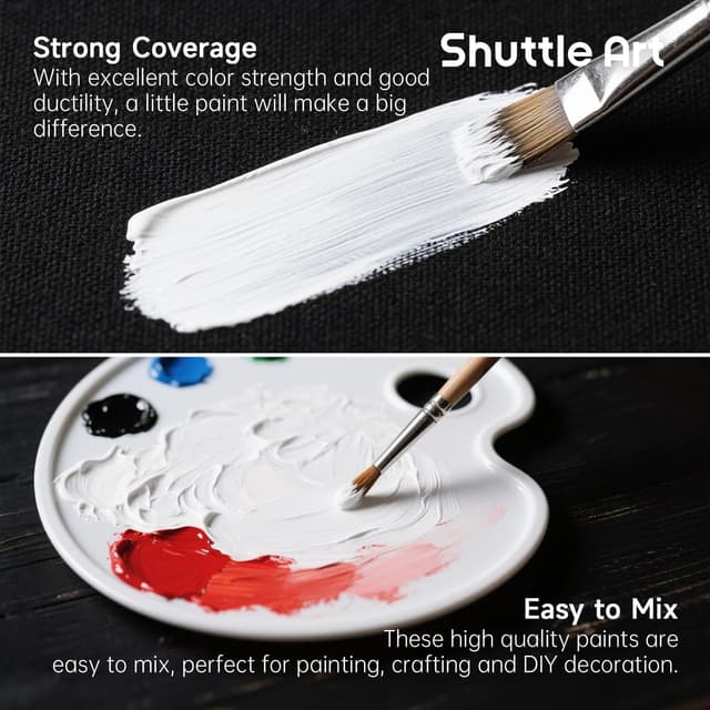 Detalle 2 de Weiße Textilfarbe Shuttle Art 118 ml