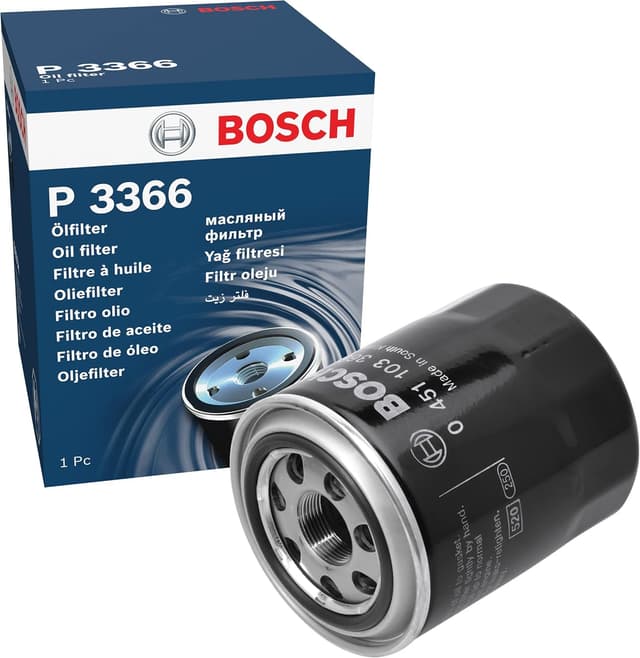 Detalle de Filtre à huile Bosch P3366 pour auto