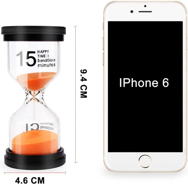 Detalle de Comsmart Sand Timer 6pc set 1–30 min