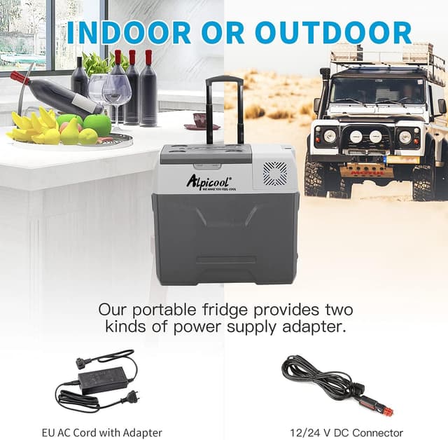 Detalle 2 de Alpicool CX40 Kompressor-Kühlbox 40 L