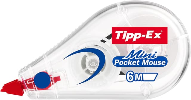 Detalle de Tipp-Ex Mini Pocket Mouse Cintas Correctoras 6u x 6m ✏