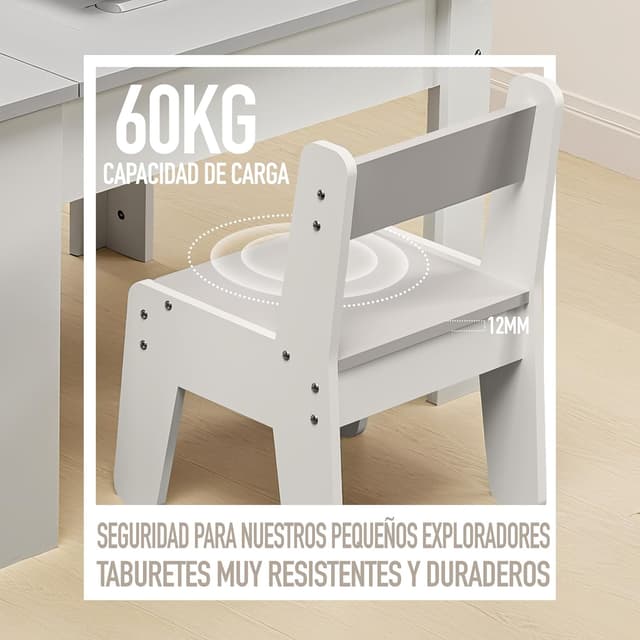Thumbnail 3 de Mesa y Silla Infantil Multifunción