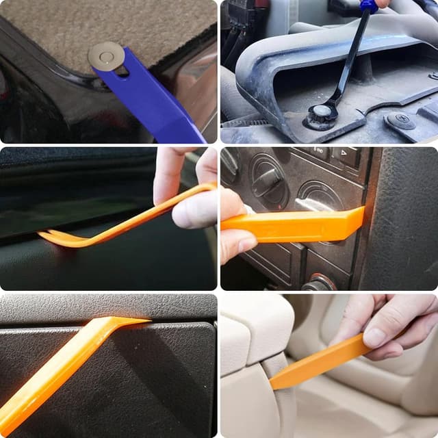 Detalle 2 de 12-teiliges Kfz-Hebelwerkzeug-Set für Verkleidungen & Armaturenabdeckungen (12-teiliger Kfz-Hebelwerkzeugsatz)