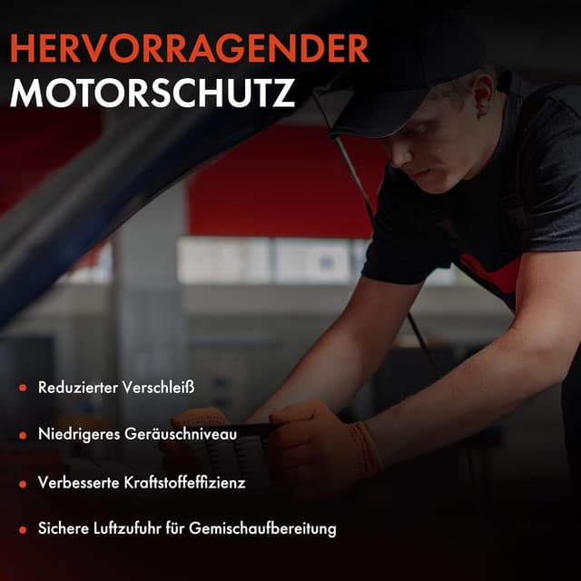 Thumbnail 6 de Frankberg Luftfilter-Filtereinsatz für Berlingo/Berlingo First, C3 Pluriel & weitere Peugeot/Citroën Modelle (11123210015)