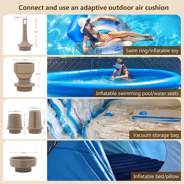 Thumbnail 4 de ytorgr Air Pump Portable rechargeable pump for inflatables ⚓