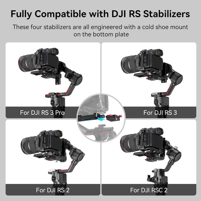 Thumbnail 5 de SMALLRIG RS3 V‑Mount Akkuplatte für DJI RS 3