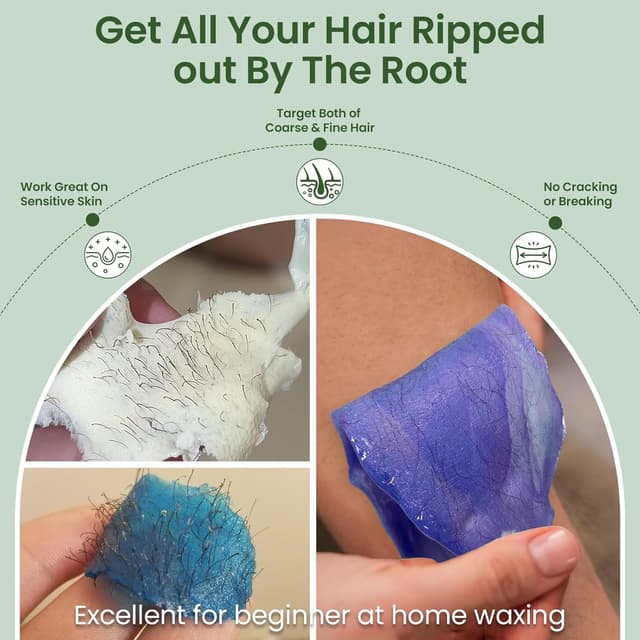 Detalle 2 de Waxing Set Wachs 6-Wochen-Ergebnisse zuhause