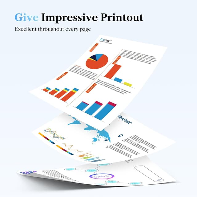 Detalle de LxTek 415X Toner Multipack (4er-Set) für HP Color LaserJet Pro MFP M479fdw & weitere Modelle