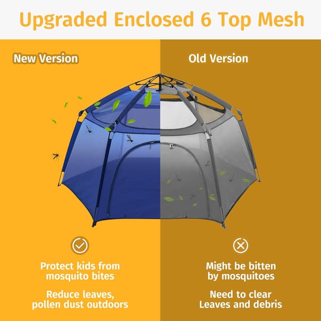 Detalle de Alvantor Baby Playpen Play Yard, 84 in