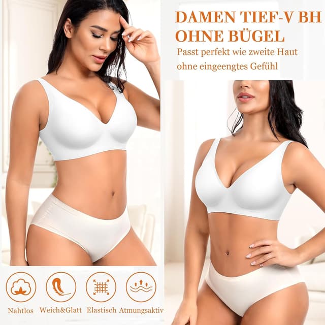 Thumbnail 4 de Ganado Tiefem V-Ausschnitt BH nahtlos