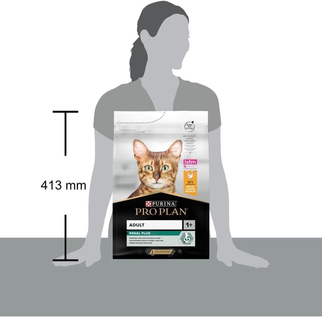 Detalle de Croquettes PURINA PP Original Adult au poulet pour chat — 3 kg