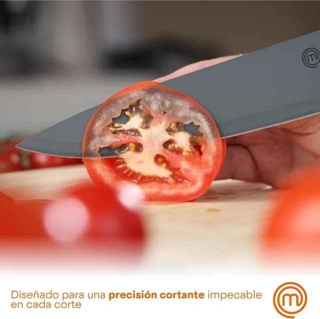 Thumbnail 4 de MasterChef Set de Cuchillos de Cocina 🧑🍳 5 Piezas Acero Inoxidable
