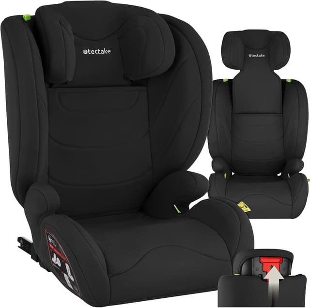 Detalle de tectake Silla de Coche Infantil i‑Size 100–150 cm