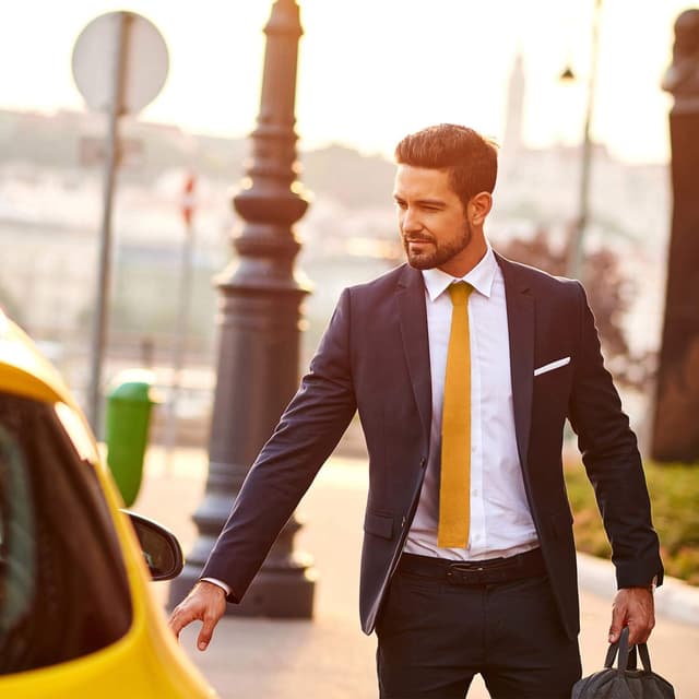 Thumbnail 5 de DonDon Cravatta Uomo 5 cm larghezza