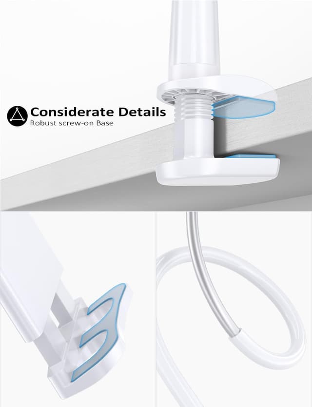 Detalle 2 de TRYONE Gooseneck tablet stand 30in arm