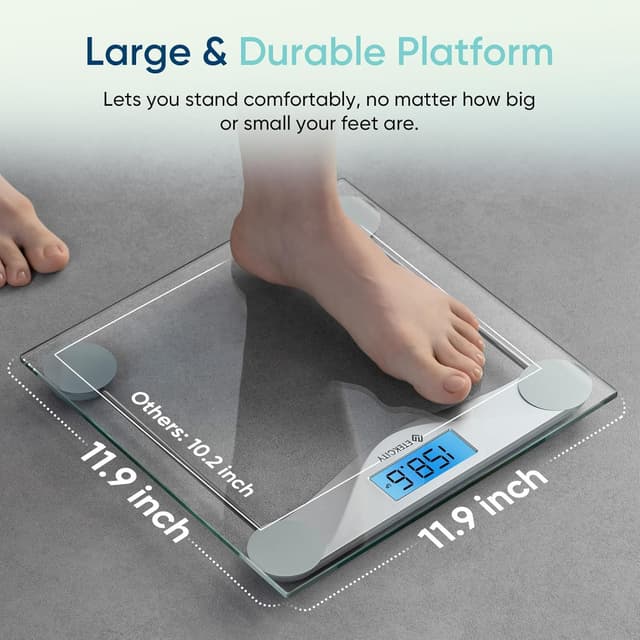 Detalle 2 de Etekcity Digital Body Scale 400 lb ⚖