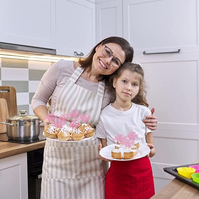 Thumbnail 2 de Xsstarmi Cupcake Toppers 24-Pack Mother's Day