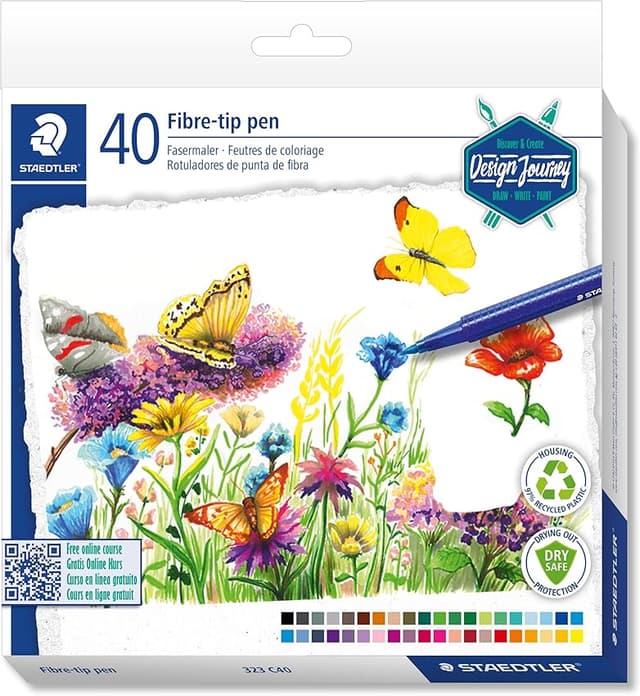 Detalle de STAEDTLER triplus color 323 — estuche 40 unidades ✏
