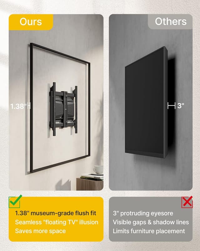 Thumbnail 5 de monTEK Ultra Slim TV Mount 185 lb