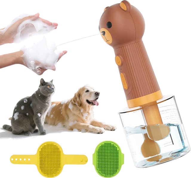 Detalle de Dog Shampoo Foamer for Easy Bath Time