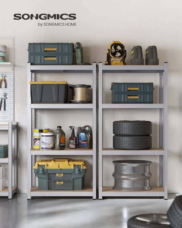 Detalle 2 de SONGMICS Schwerlastregal 2er-Set 520 kg