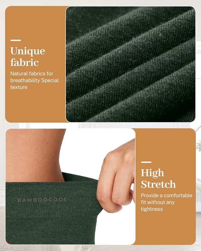 Thumbnail 4 de BAMBOO COOL Womens Boyshort Seamless 5-pack 🩲