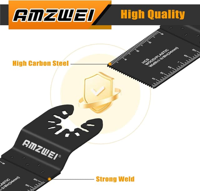 Thumbnail 2 de Universal Titanium Multi Tool Blades 55PCS