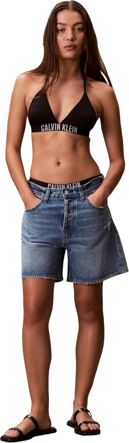 Detalle 2 de Calvin Klein Halter Triangle top da bagno