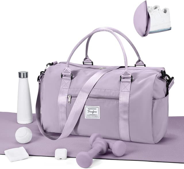 Detalle de WEPLAN Sports Gym Bag 46cm waterproof