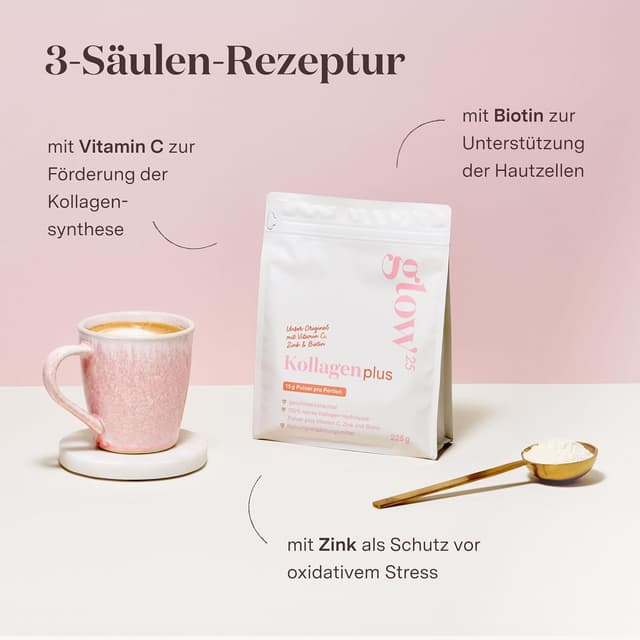 Thumbnail 4 de Glow25 Collagen Plus Sachets 10×15 g